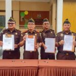 Kejari Banjarmasin Teguhkan Komitmen Raih WBK, Agen Perubahan dan Duta Pelayanan Dikukuhkan